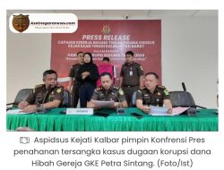 Hidayat Jadi Tersangka Kasus Dugaan Korupsi Hibah Gereja GKE Petra Sintang, Apakah Penerima Hibah Terlibat???