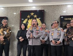 Sambangi Kapolri, Ketua KPK Setyo Budiyanto Bahas Sinergitas Pemberantasan Korupsi