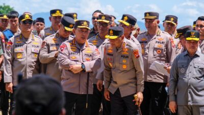 Jelang Panen Raya Jagung, KAPOLRI Turun Langsung Cek Lokasi ke Kabupaten Bengkayang Kalbar